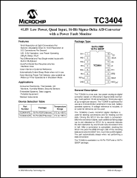 TC3404VQRTR Datasheet