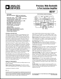 AD210 Datasheet