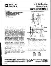 AD2701 Datasheet