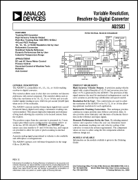 AD2S83 Datasheet