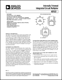 AD532SH/883B Datasheet