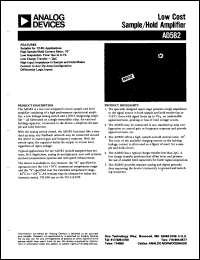 AD582S Datasheet