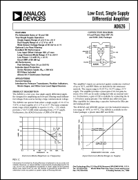 AD626AR-REEL7 Datasheet