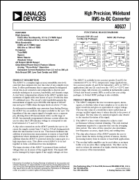 AD637SCHIPS Datasheet