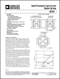 AD704JR-/REEL Datasheet