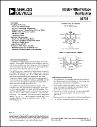 AD708J Datasheet
