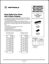 MC74AC541ML2 Datasheet