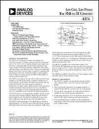 AD736KR-REEL-7 Datasheet