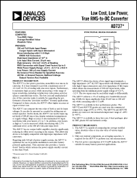 AD737JR-REEL Datasheet