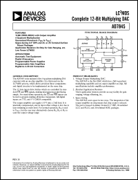 AD7845SE/883B Datasheet
