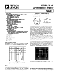 AD8001AR-REEL7 Datasheet