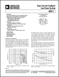 AD812AR-REEL Datasheet