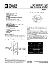 AD826AR-REEL Datasheet