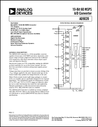 AD9020SZ/883 Datasheet