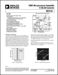 ADC912AFS Datasheet