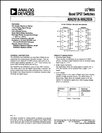 ADG201HSKN Datasheet