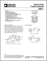 CMP04BY/883C Datasheet