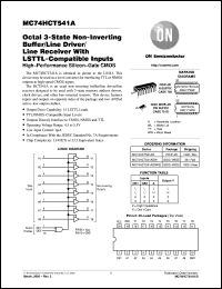 MC74HCT541ADWR2 Datasheet