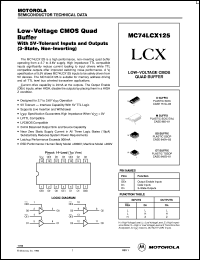 MC74LCX158SD Datasheet