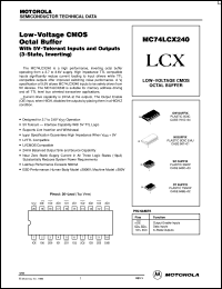 MC74LCX245ML2 Datasheet