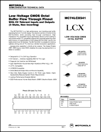 MC74LCX541DTEL Datasheet