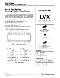 MC74LVX245DW Datasheet