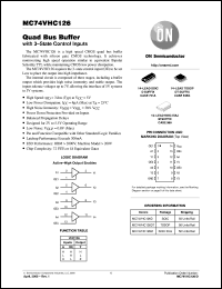 MC74VHC126DTR2 Datasheet