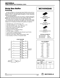MC74VHC540ML2 Datasheet