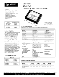 VI-LAIM-I1 Datasheet