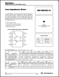 MC100LVEL16DR2 Datasheet