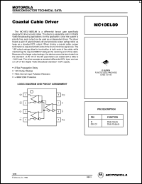 MC10EL89DR2 Datasheet