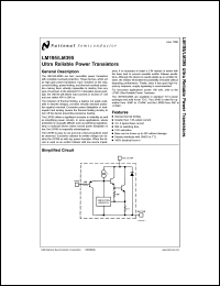 LM195H/883 Datasheet