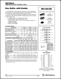 MC10H188FNR2 Datasheet