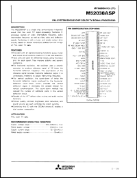 M52038ASP Datasheet