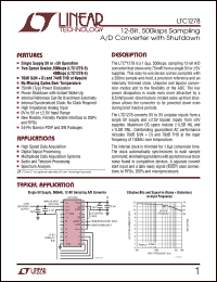 LTC1278-5CSW Datasheet