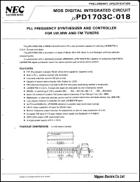 uPD1703C-014 Datasheet