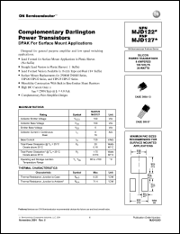 MJD122 Datasheet
