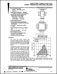 TLC272ACPS Datasheet