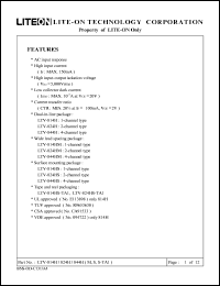 LTV-814HM Datasheet