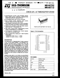 MK48T12B-25 Datasheet