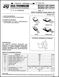 BU921ZTFI Datasheet