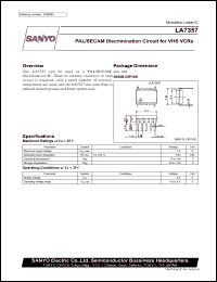 LA7357 Datasheet