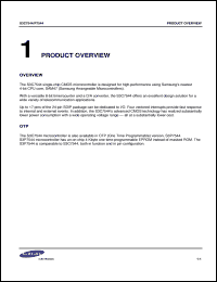 KM44C4005CS-5 Datasheet