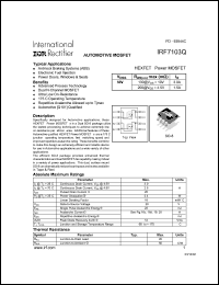 IRF7807A Datasheet