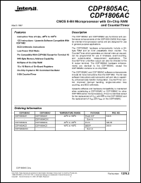 CDP1806ACEX Datasheet