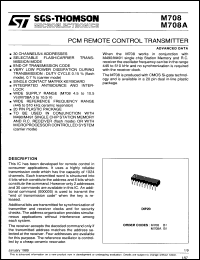 M708B1 Datasheet