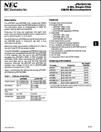 uPD75CG08E Datasheet