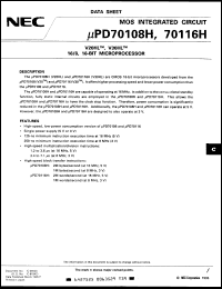 uPD70116HG-12-22 Datasheet