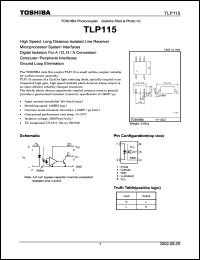 TLP115 Datasheet