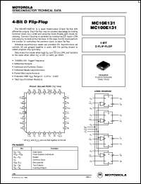MC100E131FNR2 Datasheet
